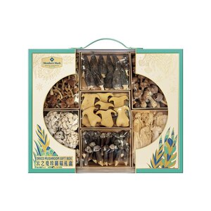 山姆云之觅珍菌菇礼盒7种山珍菌菇白参羊肚菌牛肝菌鸡枞菌姬松茸