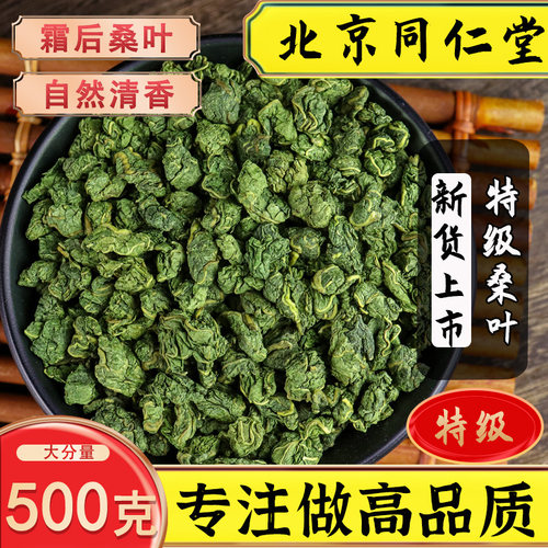 特级霜桑叶茶500g新货包邮