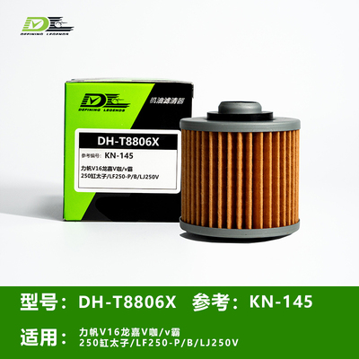 适用力帆龙嘉LFV咖霸250V缸PBLJDL摩托车机滤南京金刚车行