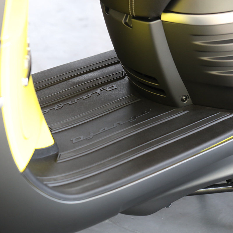 标致摩托车配件DJANGO防水防滑脚踏板 橡胶垫脚垫改装