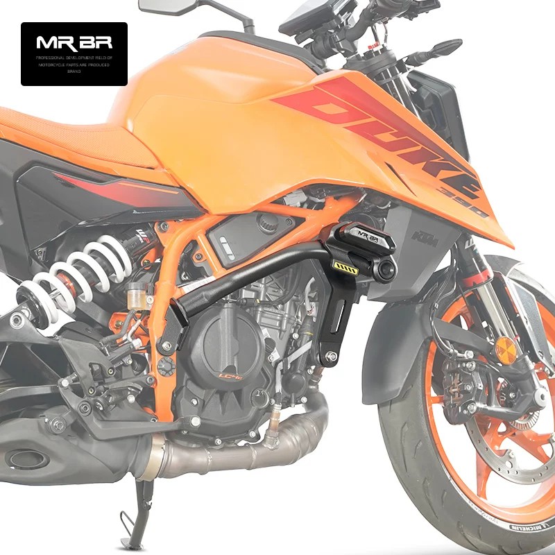 MRBR适配24新款KTM390DUKE护杠保险杠防摔杠竞技杠摩托车改装配件 - 实物图