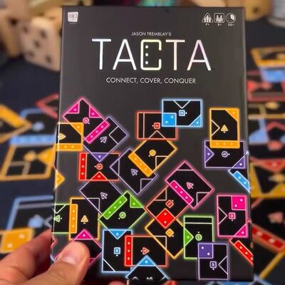 TACTA纸牌游戏快节奏战略形状匹