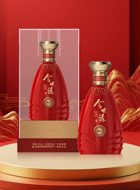 【酒厂自营】今世缘典藏15白酒500ml单瓶节日送礼婚庆宴请