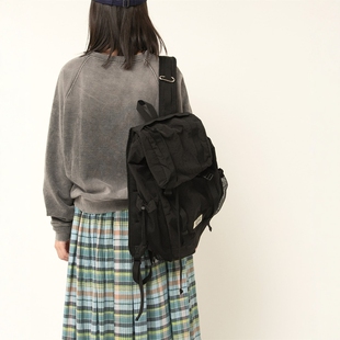 RNA-N日本原厂真品复古潮牌杂志附录防水尼龙布抽绳双肩手提背包