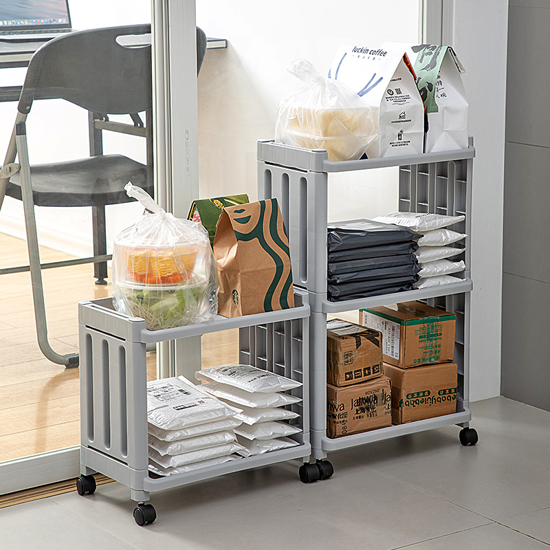 门口快递架多功能外卖置物架落地