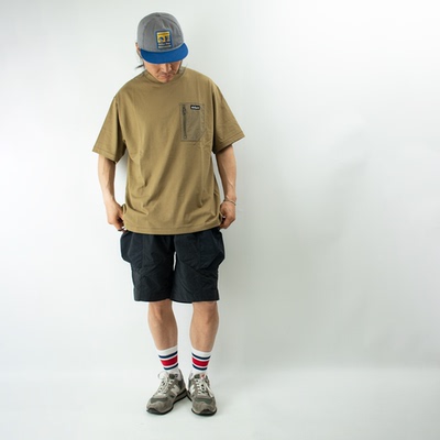 短袖兜袋圆领T恤WILDTHINGS