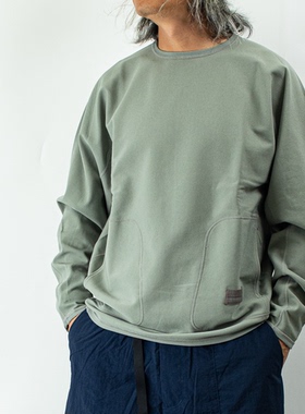 DOOITT#Poliquant日系日本原产休闲针织圆领长袖套头衫T恤