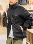 DOOITT NANGA日系西班牙白鸭绒休闲立领防泼水防寒无帽外穿羽绒服