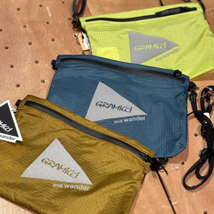 DOOITT#GRAMICCI and wander联名日系休闲尼龙斜挎包