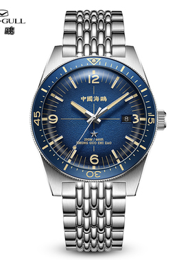 seagull海鸥表海洋系列1984南极科考纪念复古潜水机械表1064