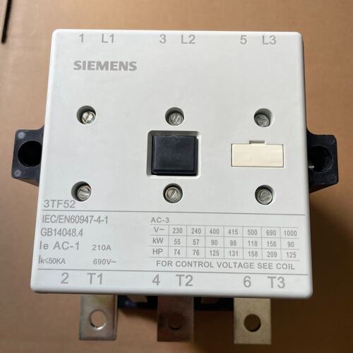 议价西门子 3TF52 44-0XM0 接触器 220V线圈可维修