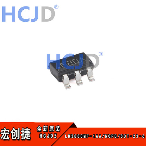 原装LM3880MF-1AA/NOPB SOT-23-6具有固定延时时间电源序列发生器