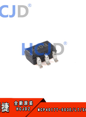 原装正品 MCP4017T-503E/LT SC-70-6 7位单通道数字电位计芯片