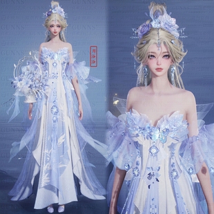 【4Gunns】诛仙世界服装染色 成女琳琅瑞景天香染色 月泠泠