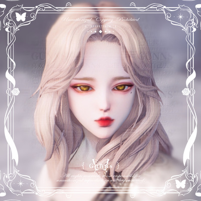 【4Gunns】剑灵游戏捏脸数据 虚幻四-天女-神明 适用国服台服韩服