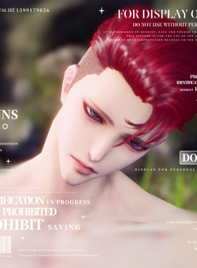 【4Gunns】剑灵游戏捏脸数据 虚幻四-人男-琴川 适合国服台服韩服