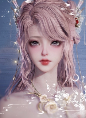 【4Gunns】诛仙世界捏脸数据 合欢职业女性捏脸 合欢女 清荷