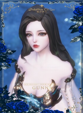 【4Gunns】剑灵游戏捏脸数据【虚幻四-天女-雪不语】国服台服韩服