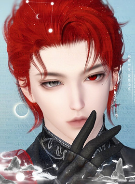 【4Gunns】逆水寒端游成男捏脸数据 全职业男脸通用 异