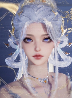 【4Gunns】诛仙世界捏脸数据 合欢职业女性捏脸 合欢女 漓月