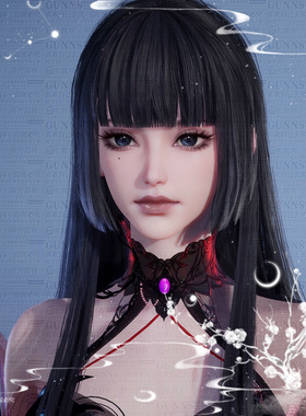 【4Gunns】诛仙世界捏脸数据 鬼王职业女性捏脸 鬼王女 御姐 泠一