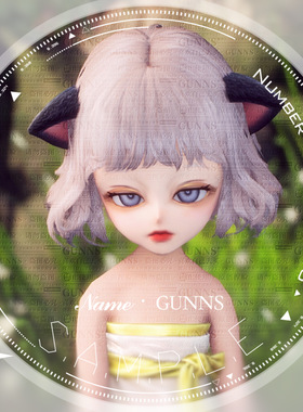 【4Gunns】剑灵游戏捏脸数据 怀旧服国服韩服台服 灵女 花嫁