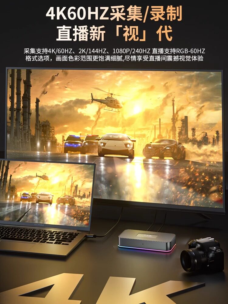 MICHENSEN T900 비디오 캡처 카드 HD 4K 라이브 방송 HDMI 휴대폰 카메라 데이터 게임 수집기