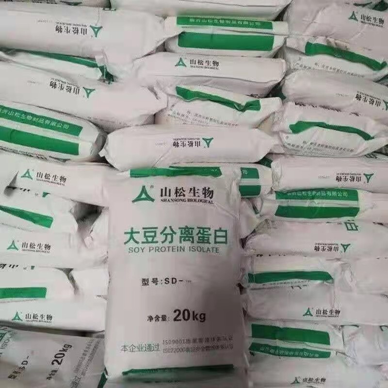 山松大豆分离蛋白山松食品级非转基因大豆蛋白粉香肠丸子千叶豆腐