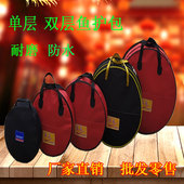 鱼护包圆型手提袋收纳袋多功能渔具包大号防水加厚新款 帆布 三层装