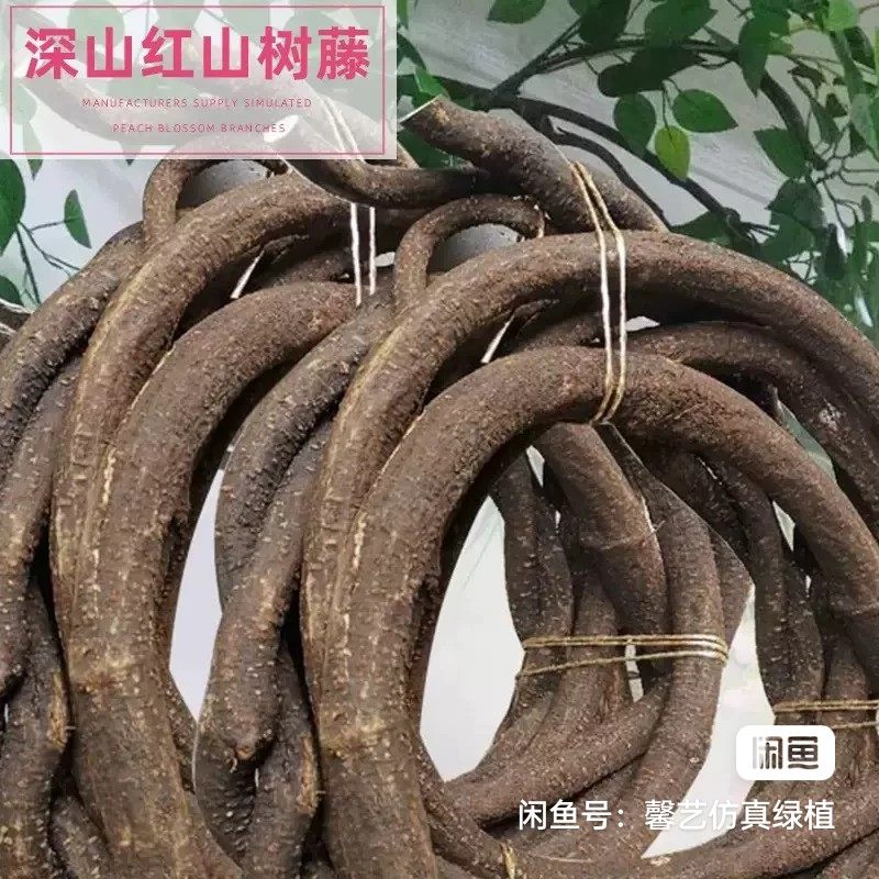 瑞阳花坊树藤藤蔓藤条枯藤树枝吊顶装饰室内造景假花绿植仿真叶子,鲜花速递/花卉仿真/绿植园艺,仿真绿植,淘宝优惠券,粉丝福利购,淘宝优惠卷