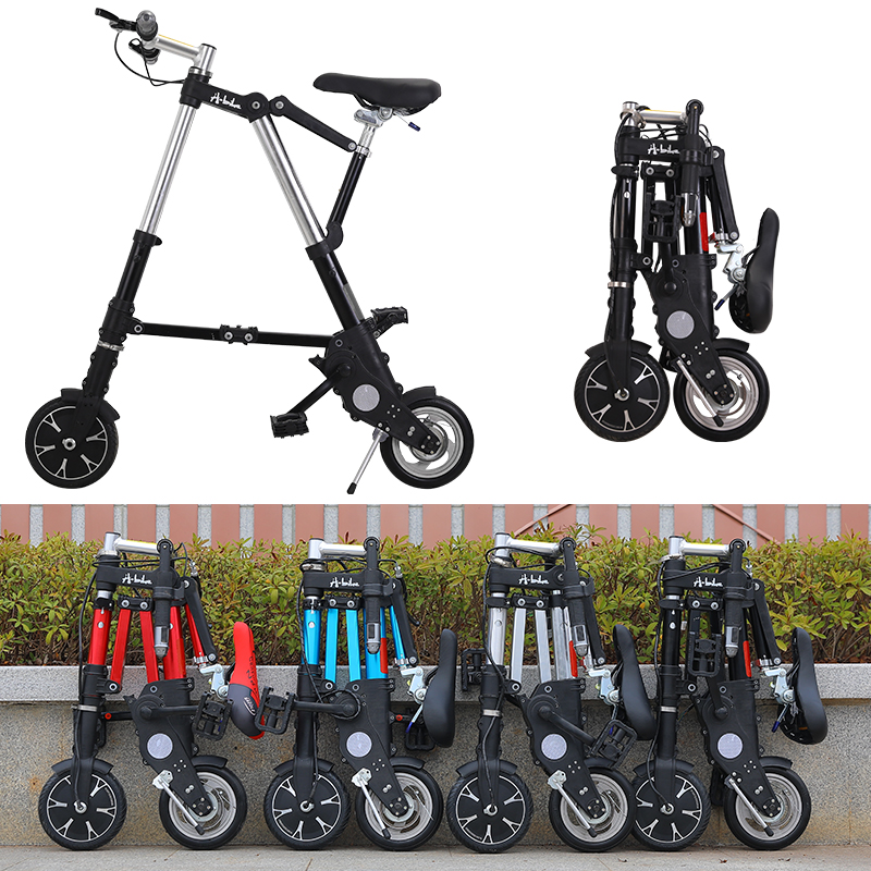 abike折叠自行车单车脚踏车成人车便携男女折叠车学生车迷你超小