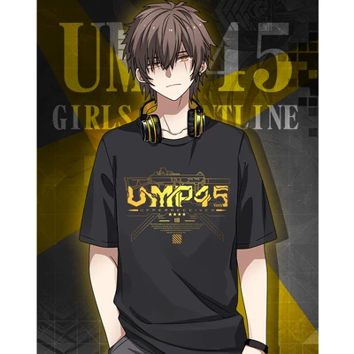 Zhimeitang Anime Girl Ump45 Ấn Tượng Áo Thun Ngắn Tay Thứ Cấp Cos Hàng Ngày Quần  Áo Mùa Hè - Carton / Hoạt Hình Liên Quan Sticker Cute Giá Rẻ | Tàu