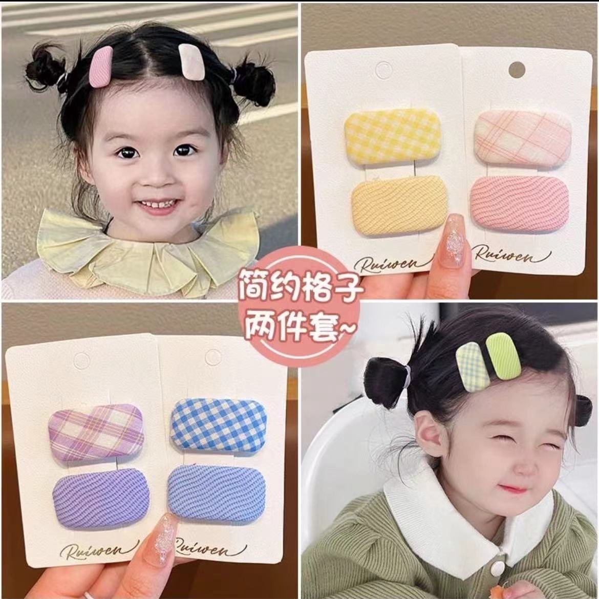3-6岁女童配饰发夹发卡