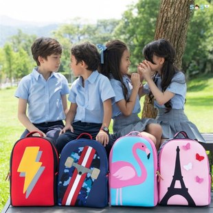 [SOSO全球]瓦拉包dabba儿童小学生超轻书包双肩背包耐磨大容量7+