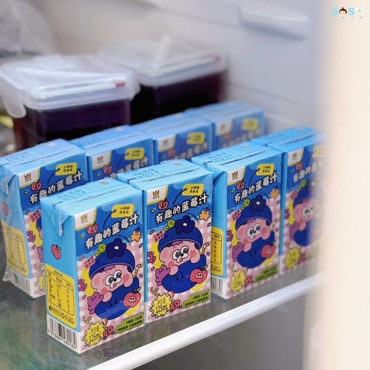 趣食家有趣的蓝莓汁儿童健康饮料