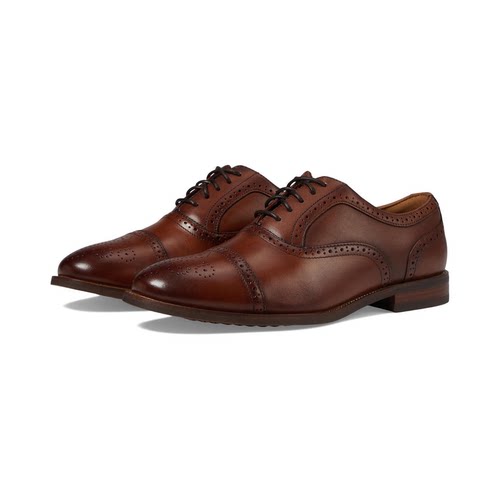 海外代购Florsheim男士时尚休闲鞋缓震舒适防滑耐磨圆头系带