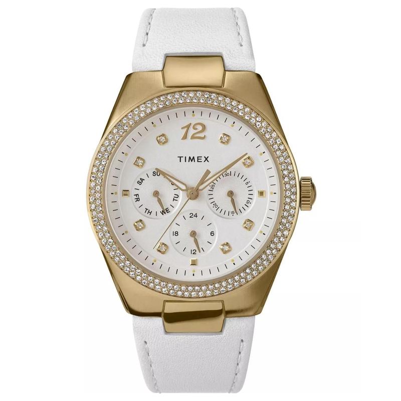 海外代购Timex/天美时女士欧美腕表多功能表盘星期日历石英机芯