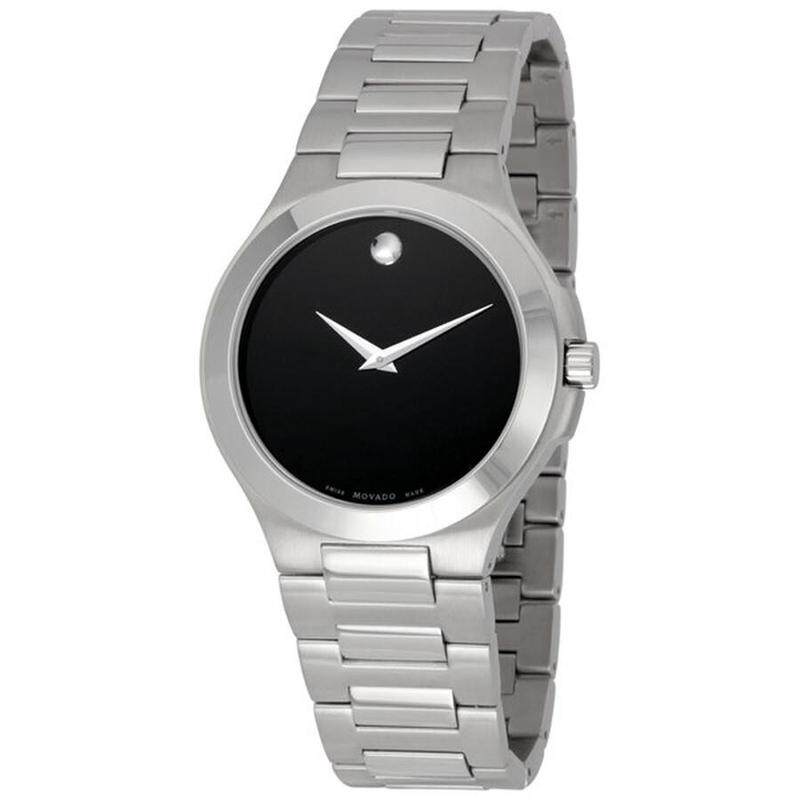 海外代购Movado/摩凡陀男士手表瑞士腕表精准计时生活防水不锈钢