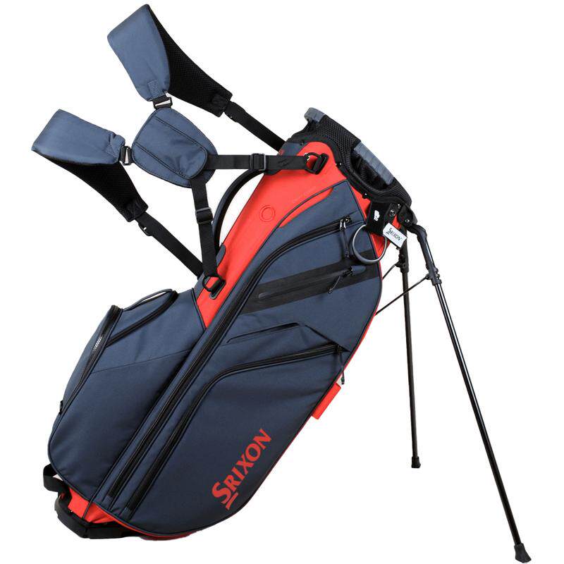 海外代购Srixon男女高尔夫球包隔热冷藏防水拉链6格分层双肩背带