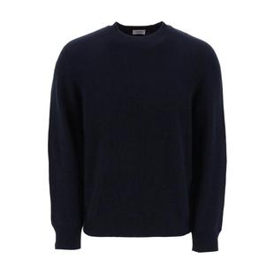 crew 男式 cashmere sweater 圆领羊绒衫 Agnona 深蓝色 neck