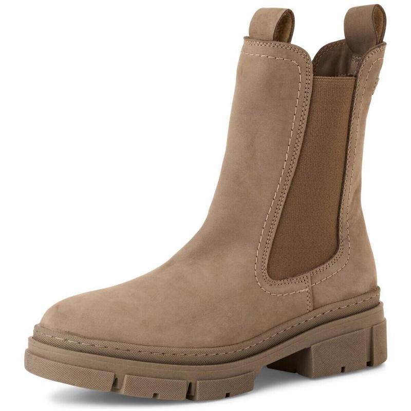 代购Tamaris女士切尔西靴舒适内里软底轻便防滑鞋底圆头平跟套脚,女鞋,时装靴,淘宝优惠券,粉丝福利购,淘宝优惠卷