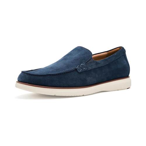 海外代购Florsheim男士时尚休闲鞋轻盈舒适防臭圆头一脚蹬