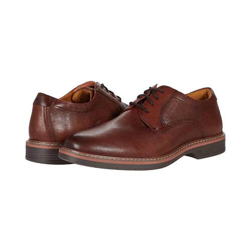 海外代购Florsheim男士时尚休闲鞋软弹舒适轻量减震圆头系带