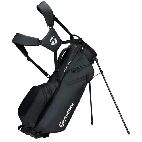 海外代购Taylormade男女高尔夫球包自动支架双肩背负防水黑色