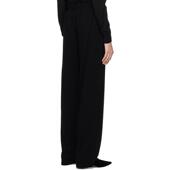 代购 腰部抽绳 女防风适寒保暖易搭配商务休闲两用长裤 The Row西裤