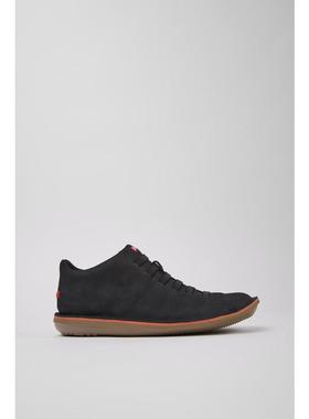 代购Camper男士踝靴轻便柔韧环保材料解剖学设计灰色反绒皮