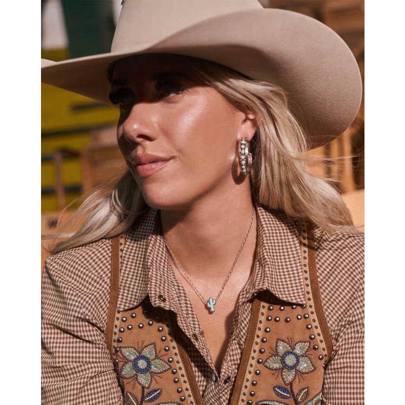 海外代购Kendra Scott(饰品)女士项链银复古银日常搭配度假