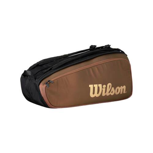 海外代购Wilson/威尔胜网球包隔热防护独立鞋仓9支装大容量