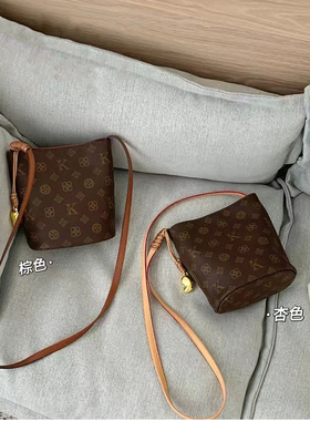 优库迪斯UK包包女斜挎包简约百搭大气2025新款夏大容量爆款水桶包