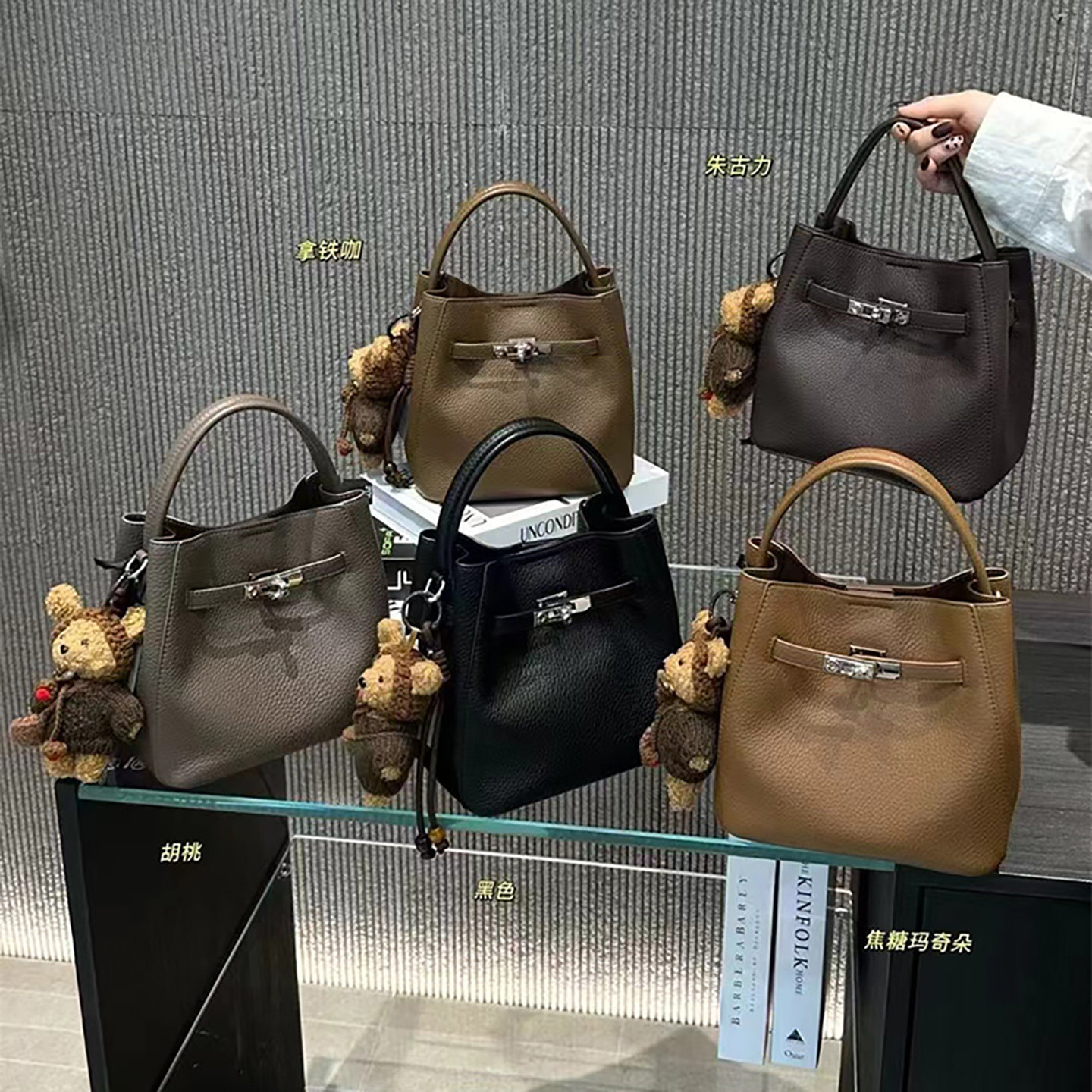 康泰娜新款大容量菜篮子水桶包